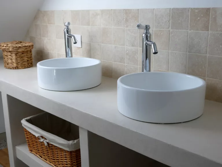 Pose carrelage et faïence dans salle de bain à Naizin